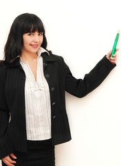 Young business woman
