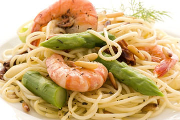 Spaghetti mit Meeresfrüchten
