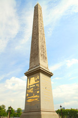 Obraz premium Obelisco, Place de la Concorde