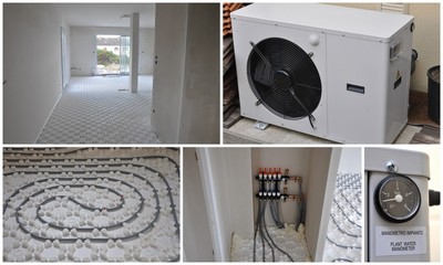 Installation plancher chauffant