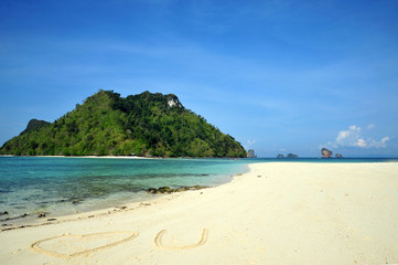 Sea beach in Thailand