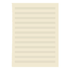 Naklejka premium Vector. sheet music.