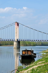 Gabare sur la Loire