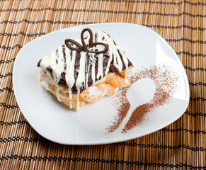 chocolate cake.sweet dessert