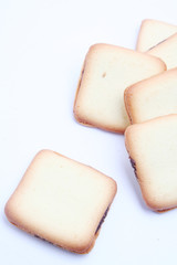 cookie with white background