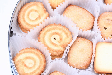 Colorful hearts bokeh, may be used as background