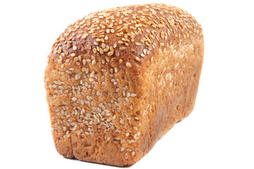 Square long loaf of bread
