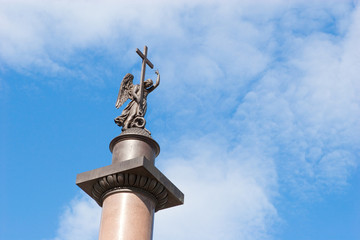 Alexander Column in St. Petersburg