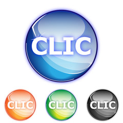 Picto CLIC - Icon click - collection color