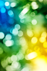 Beautiful abstract holiday lights