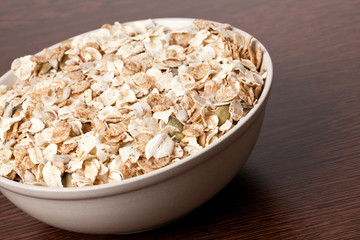 muesli in bowl