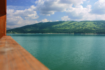 On Bicaz lake