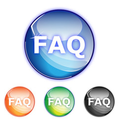 Picto foire questions - Icon FAQ - collection color