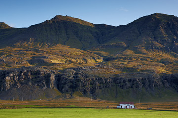 Obraz premium Landscape view in the east of Iceland