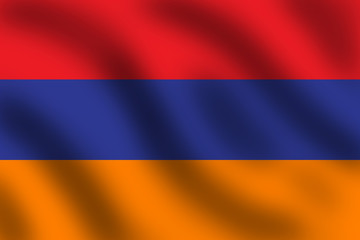 Obraz premium Armenian flag