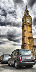 Fototapeta na wymiar taxi london
