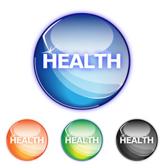 Picto anglais santé vie - Icon health - collection color