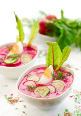 cold beet soup