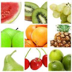 fruits collage