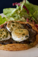 Blätterteig mit Ziegenkäse