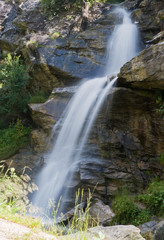 Fototapeta na wymiar Wodospad Covel, Val di Pejo