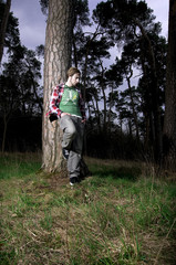 Fototapeta premium in the wood
