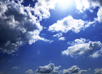 Fototapeta premium Chmury