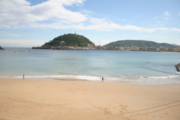 plaża w San Sebastian