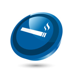 zigarette rauchen zeichen symbol button