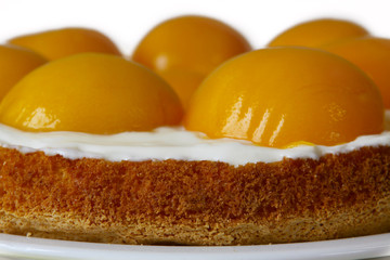 obstkuchen,pfirsichkuchen