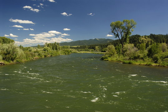Snake River In Eastern Idaho
