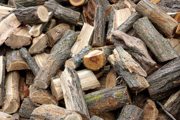 Pile of wood