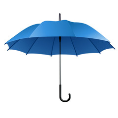 blue umbrella