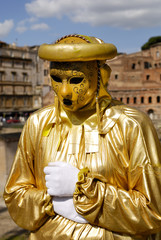 Artista di strada,Roma