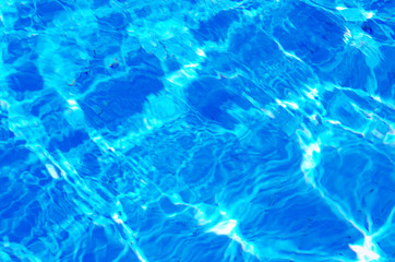 Fototapeta na wymiar Photo of clean water of pool