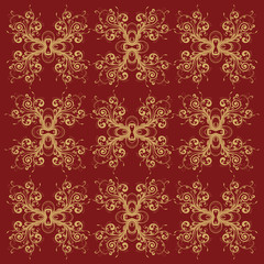 Floral background. Vector illustration.