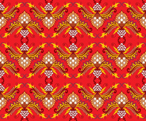 Floral background. Vector illustration.