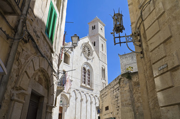 Fototapeta premium View of Giovinazzo Cathedral. Apulia.
