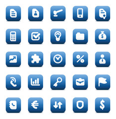 Vector icons for business