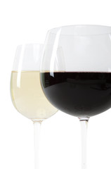 Weißwein - Rotwein