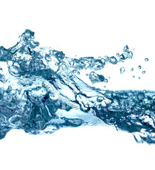 Water splashing background