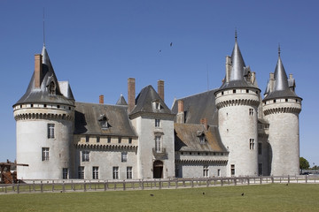 Fototapeta na wymiar château de la loire