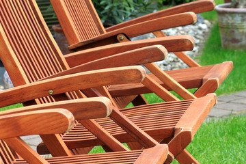 Teakstühle