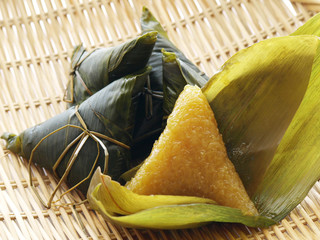 山形県庄内地方の郷土料理、笹巻き