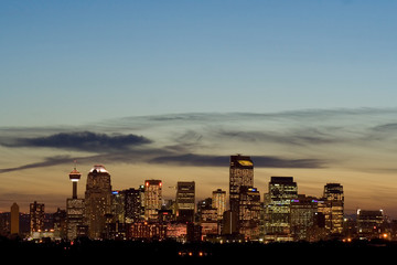 Calgary City Skyline