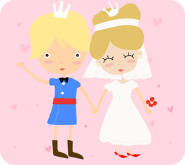 Bride and groom
