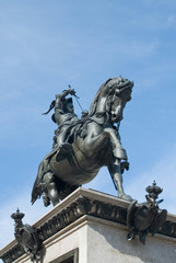 Torino -Monumento a Emanuele Filiberto