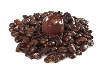Caffè e cioccolatino