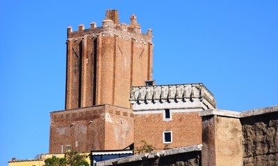 La tour des milices à Rome