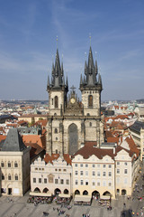 Obraz premium teinkirche in prag